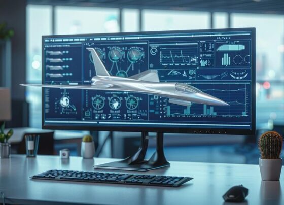 designing latest aircraft using computer program 94064 15739