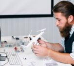 electronic toy repair shop bearded master disassembling broken hexacopter renovation business occupation technology concept 279525 1074