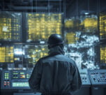 person working nuclear power plant