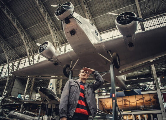 man airplanes exhibition